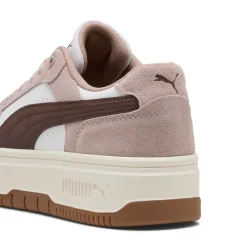 Sneakers da donna rosa Puma Rebound con dettagli effetto scamosciato
