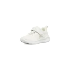 Sneakers da Primi Passi bambina Kappa bianche con strappo in velcro