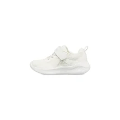 Sneakers da Primi Passi bambina Kappa bianche con strappo in velcro