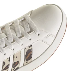 Sneakers da Ragazza adidas Grand Court 3.0 bianche e stampa animalier