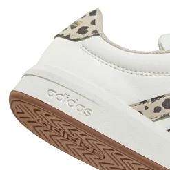 Sneakers da Ragazza adidas Grand Court 3.0 bianche e stampa animalier