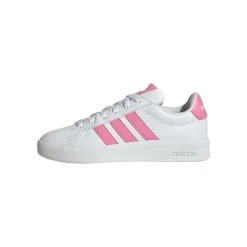 Sneakers da ragazza bianche adidas Grand Court 3.0 con dettagli rosa