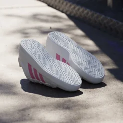 Sneakers da ragazza bianche adidas Grand Court 3.0 con dettagli rosa