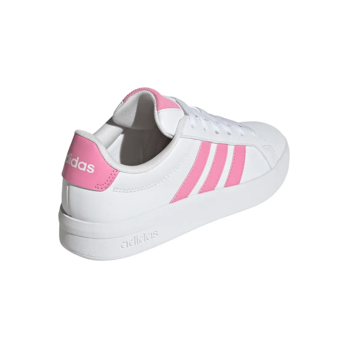 Sneakers da ragazza bianche adidas Grand Court 3.0 con dettagli rosa