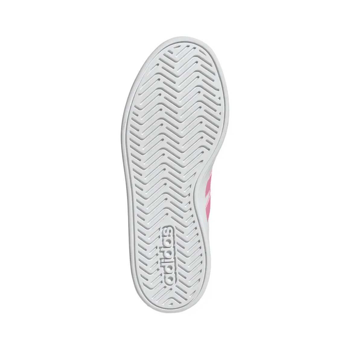 Sneakers da ragazza bianche adidas Grand Court 3.0 con dettagli rosa