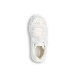 Sneakers da ragazza bianche con dettagli multicolore effetto perlato Champion