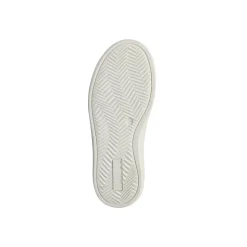 Sneakers da Ragazza bianche Dieci Baci con strass e dettagli argento