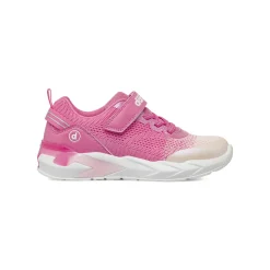 Sneakers da ragazza fucsia con strappo e luci Dimensione Danza