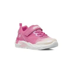 Sneakers da ragazza fucsia con strappo e luci Dimensione Danza