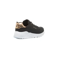 Sneakers da Ragazza nere con suola alta street Skechers