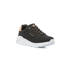 Sneakers da Ragazza nere con suola alta street Skechers