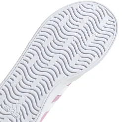 Sneakers da Ragazza rosa effetto scamosciato adidas VL COURT 3.0