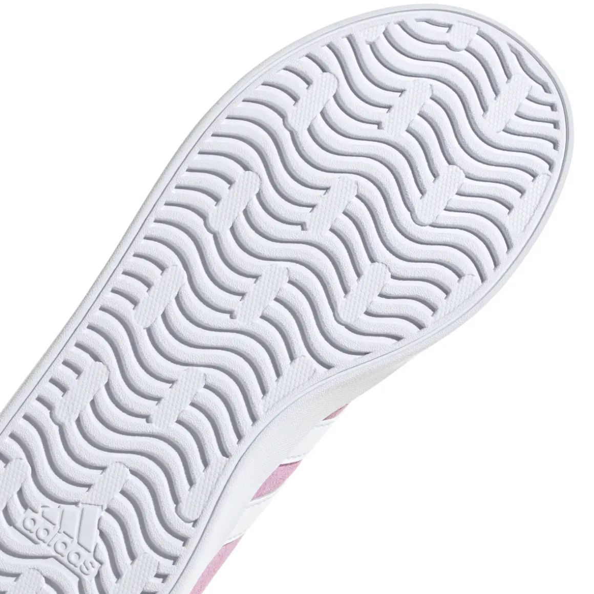 Sneakers da Ragazza rosa effetto scamosciato adidas VL COURT 3.0
