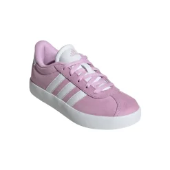 Sneakers da Ragazza rosa effetto scamosciato adidas VL COURT 3.0