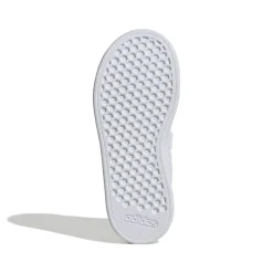 Sneakers da ragazzo bianche con dettagli verdi Advantage Base 2.0 adidas