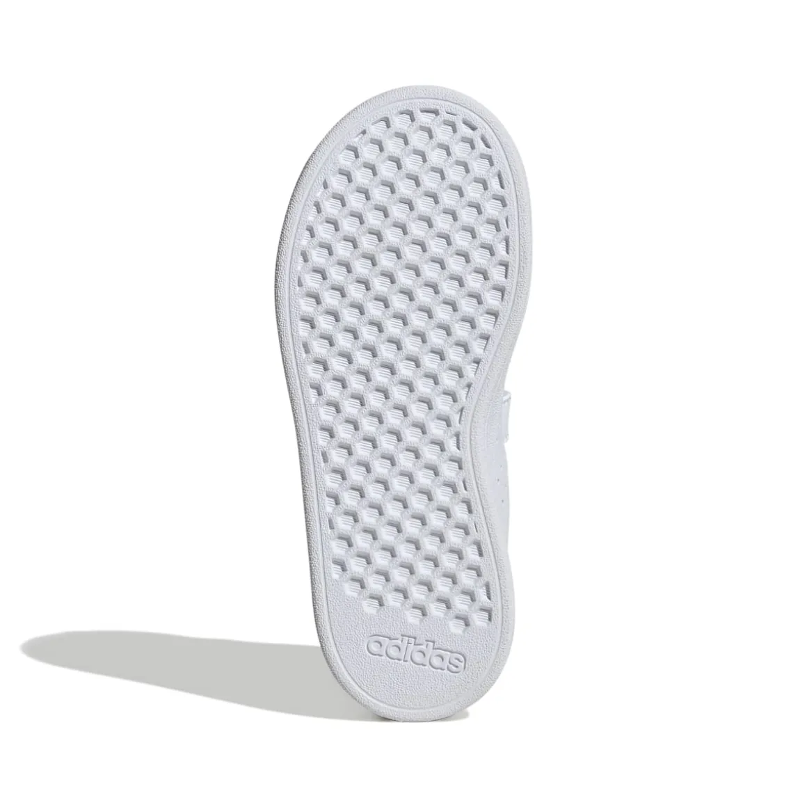 Sneakers da ragazzo bianche con dettagli verdi Advantage Base 2.0 adidas