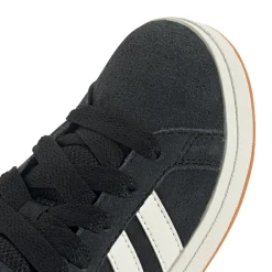Sneakers da ragazzo e ragazza nere in pelle effetto scamosciato adidas Grand Court 00s