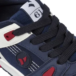 Sneakers da Ragazzo Navigare blu con dettagli rossi e bianchi