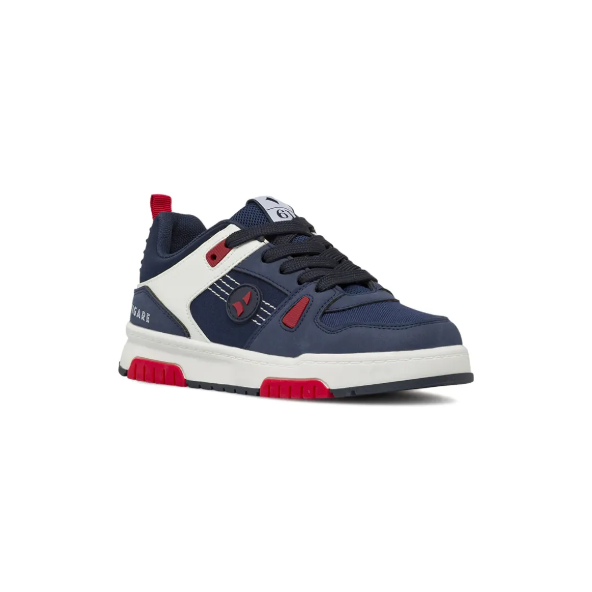 Sneakers da Ragazzo Navigare blu con dettagli rossi e bianchi