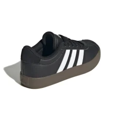 Sneakers da ragazzo nere adidas VL Court 3.0 in pelle
