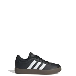 Sneakers da ragazzo nere adidas VL Court 3.0 in pelle