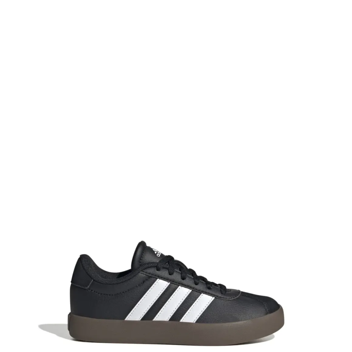 Sneakers da ragazzo nere adidas VL Court 3.0 in pelle