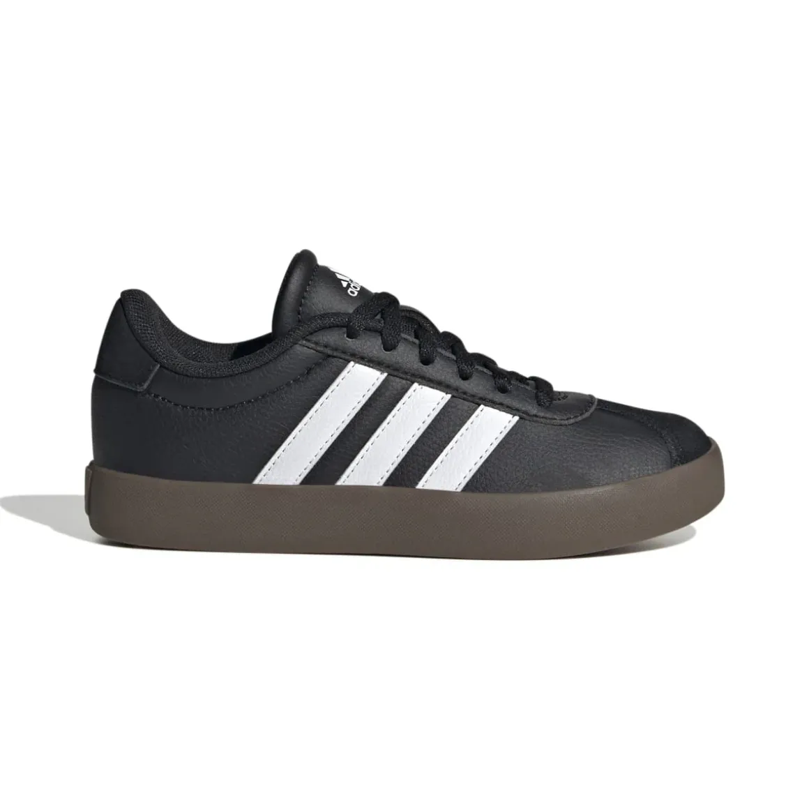 Sneakers da ragazzo nere adidas VL Court 3.0 in pelle