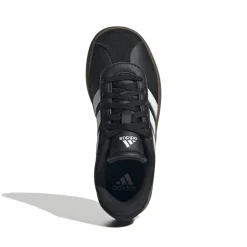 Sneakers da ragazzo nere adidas VL Court 3.0 in pelle