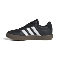Sneakers da ragazzo nere adidas VL Court 3.0 in pelle