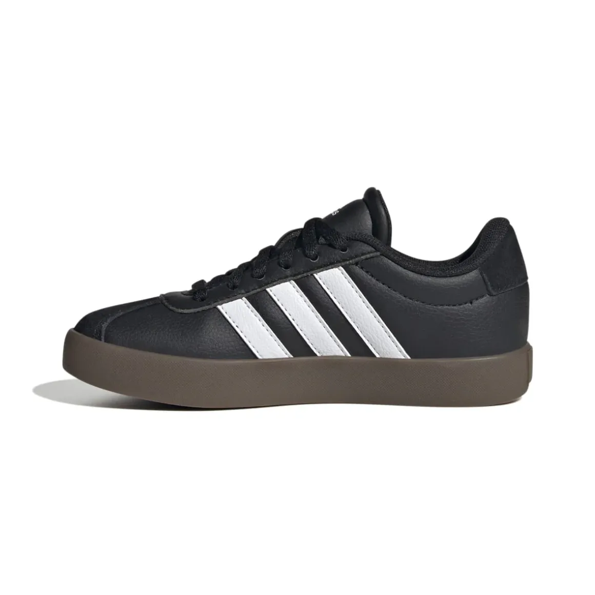 Sneakers da ragazzo nere adidas VL Court 3.0 in pelle