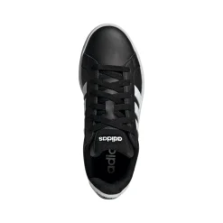 Sneakers da Ragazzo nere con dettagli bianchi adidas Grand Court 3.0