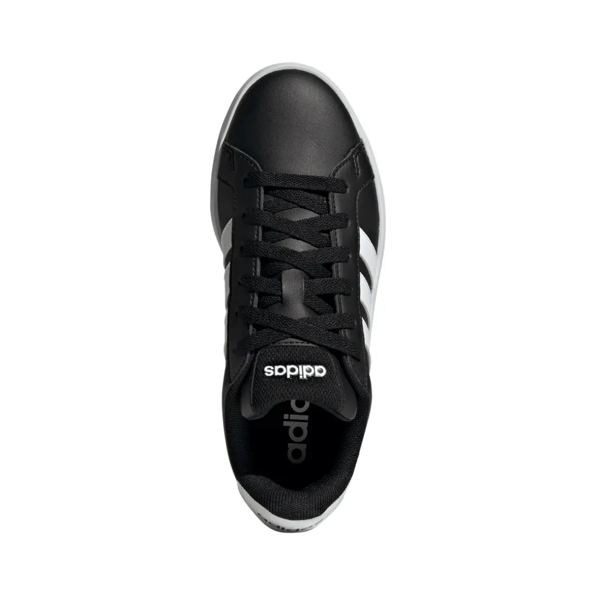 Sneakers da Ragazzo nere con dettagli bianchi adidas Grand Court 3.0