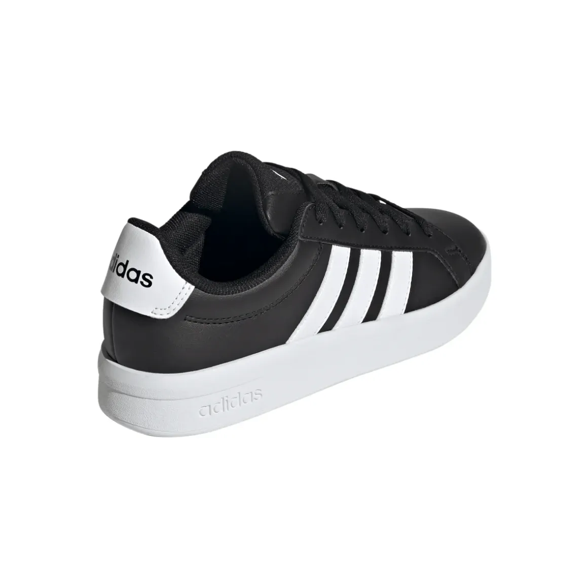 Sneakers da Ragazzo nere con dettagli bianchi adidas Grand Court 3.0