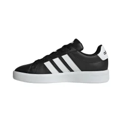 Sneakers da Ragazzo nere con dettagli bianchi adidas Grand Court 3.0