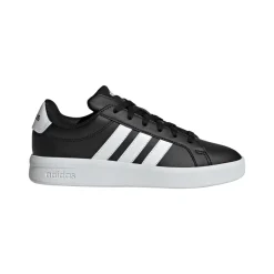 Sneakers da Ragazzo nere con dettagli bianchi adidas Grand Court 3.0