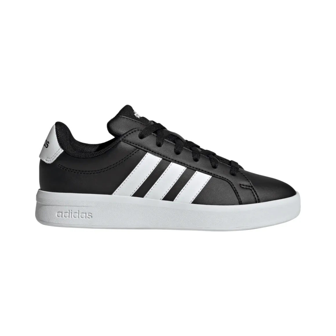 Sneakers da Ragazzo nere con dettagli bianchi adidas Grand Court 3.0