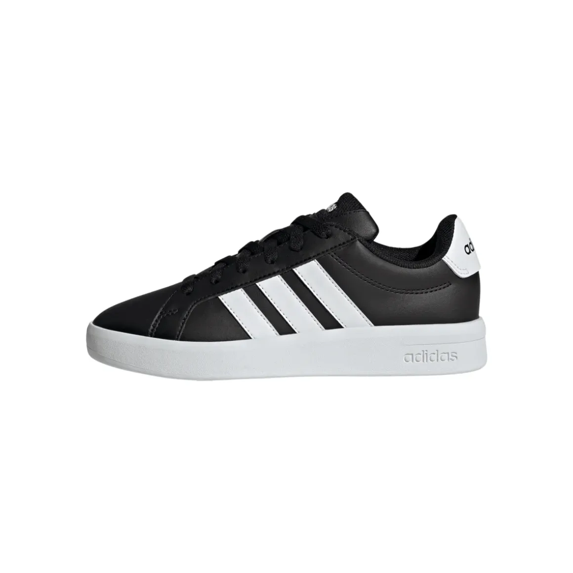Sneakers da Ragazzo nere con dettagli bianchi adidas Grand Court 3.0