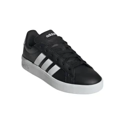 Sneakers da Ragazzo nere con dettagli bianchi adidas Grand Court 3.0
