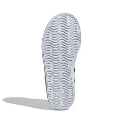 Sneakers da ragazzo nere e bianche con logo adidas VL Court 3.0