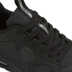 Sneakers da ragazzo nere modello sportivo con lacci Ducati