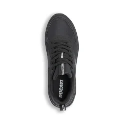 Sneakers da ragazzo nere modello sportivo con lacci Ducati