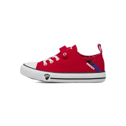 Sneakers da Ragazzo rosse con punta bianca Ducati