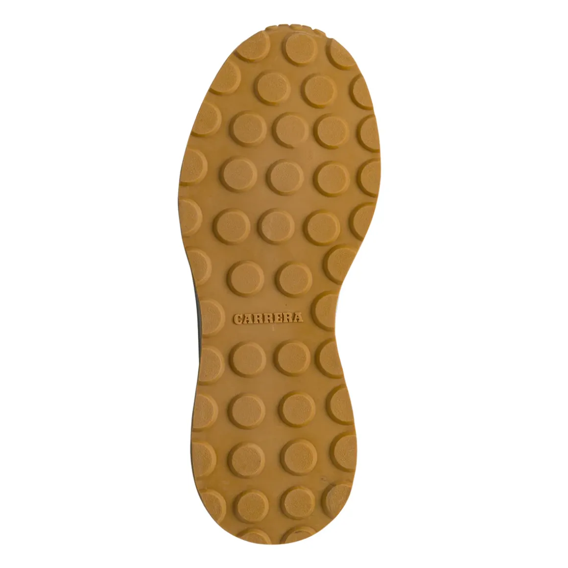 Sneakers da Uomo beige con dettagli marroni e logo Carrera Jeans