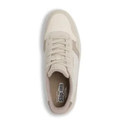 Sneakers da Uomo beige con lacci elastici Skechers Slip-ins Arch Fit