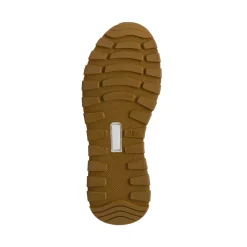 Sneakers da Uomo beige effetto scamosciato e tessuto Riflessi Urbani