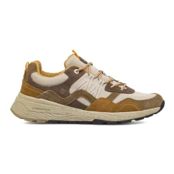 Sneakers da Uomo beige e marrone con effetto suede Lumberjack