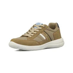 Sneakers da Uomo beige in tessuto ed effetto scamosciato Navigare