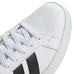 Sneakers da Uomo bianche con dettagli neri adidas Grand Court 3.0