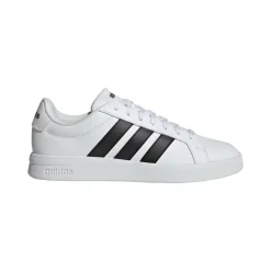 Sneakers da Uomo bianche con dettagli neri adidas Grand Court 3.0