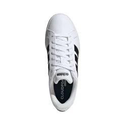Sneakers da Uomo bianche con dettagli neri adidas Grand Court 3.0